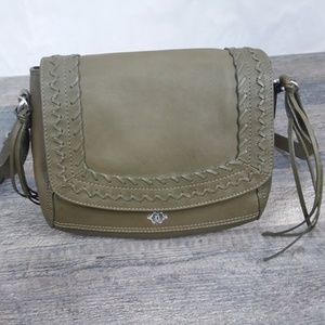 Nanette Lepore Cortina Flap Crossbody, Olive